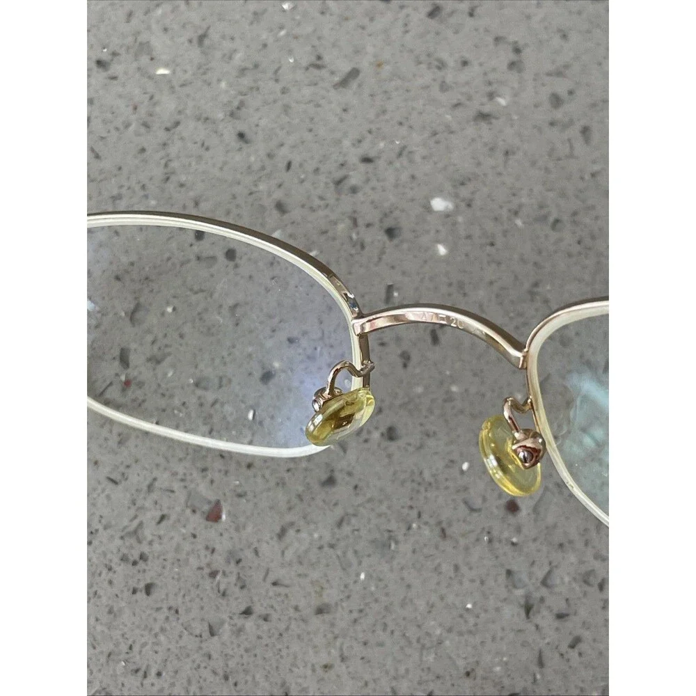 Vogue VO 3270 280 Eyeglasses Frames Only 47-20-135 Half rim gold Italy